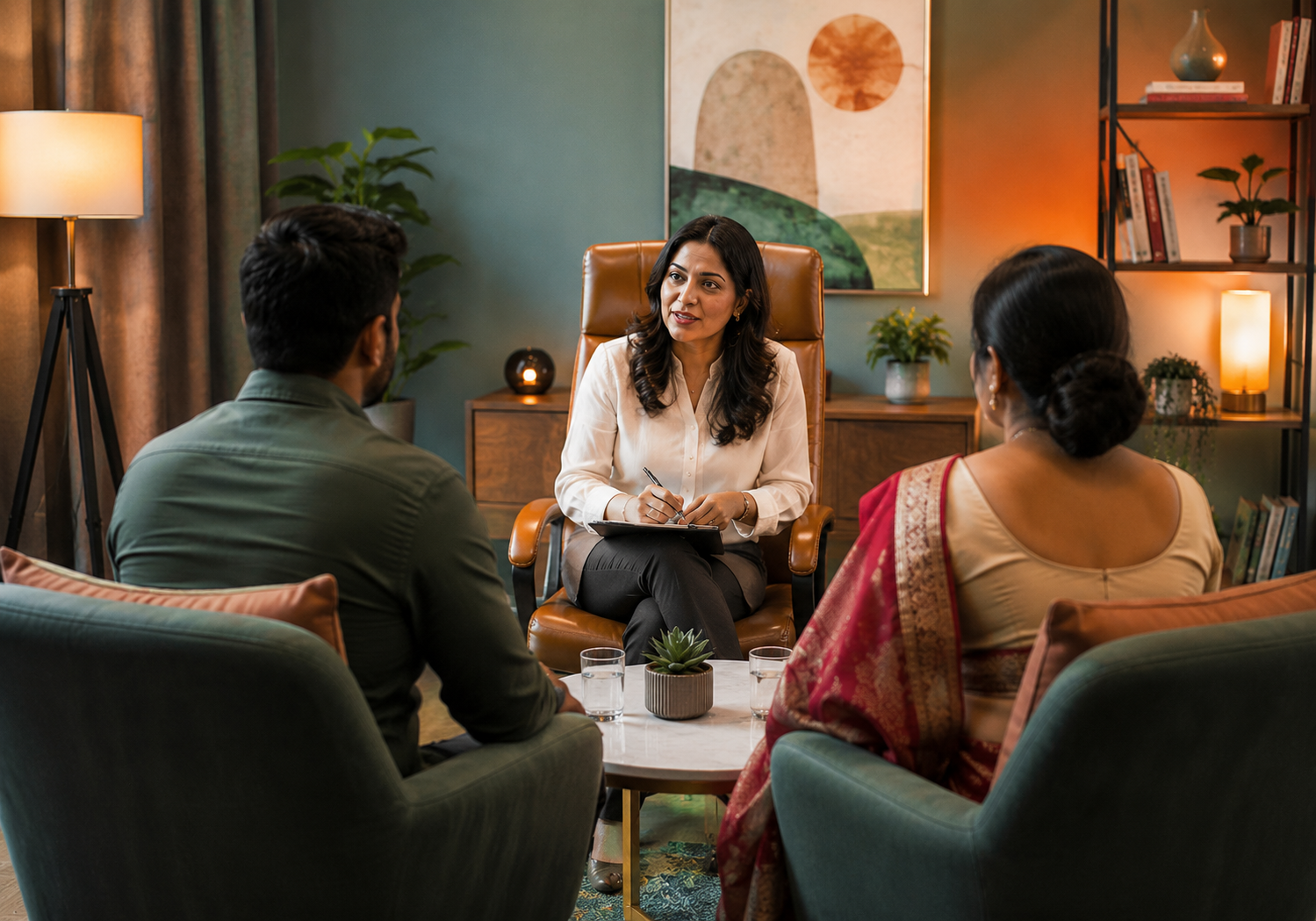Marriage counseling — rebuilding trust